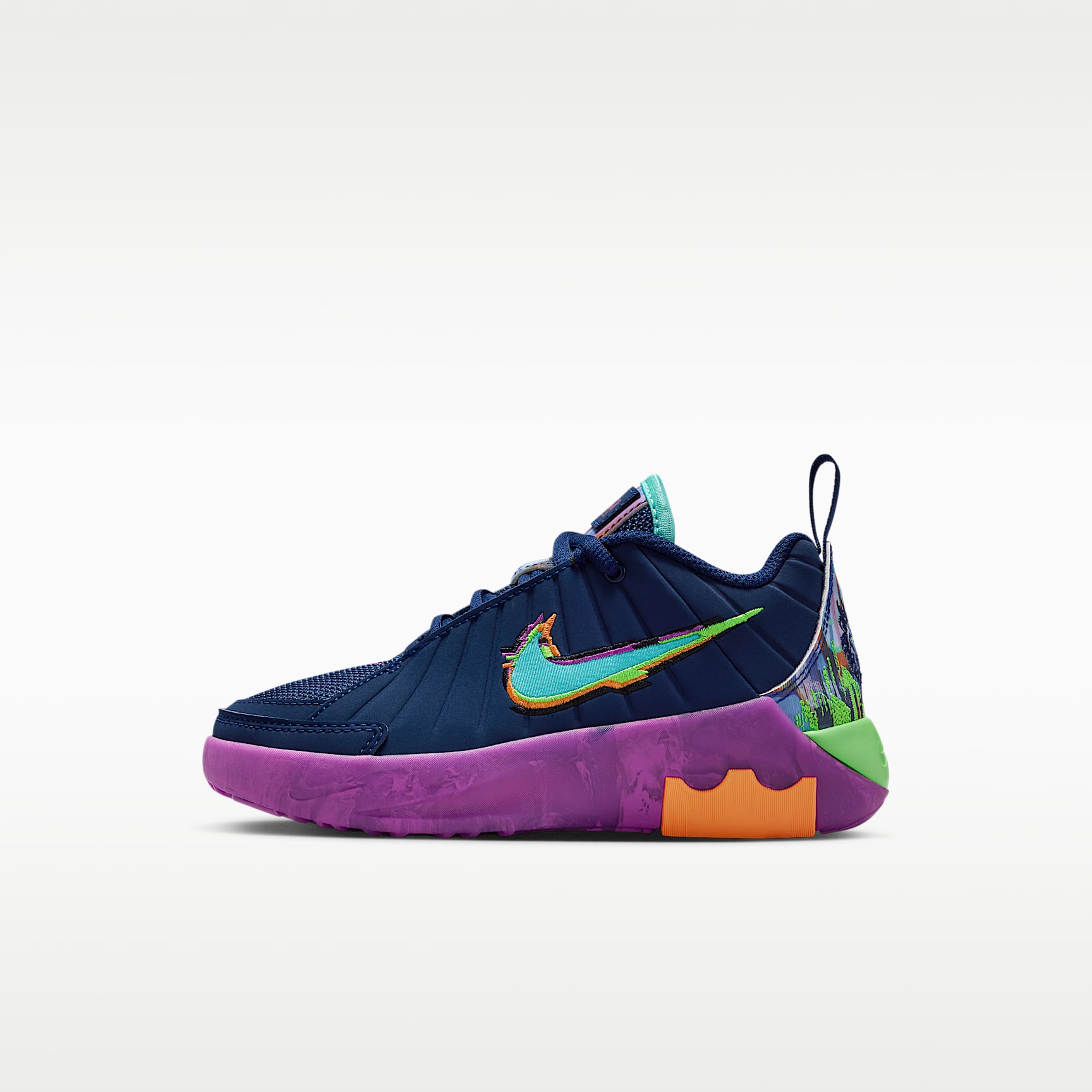 LeBron Witness 9 Young Kids' Basketball Shoes. Nike ID